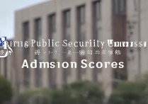 北京公安大学录取分数