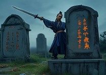 坟头上耍大刀 吓鬼