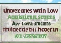 高考录取分数低的大学有哪些？低分考生怎么选好大学