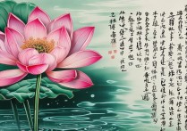 荷花手抄报