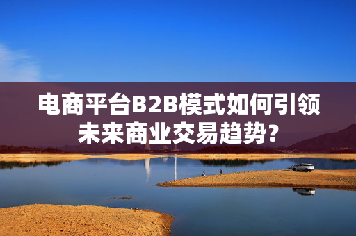 电商平台B2B模式如何引领未来商业交易趋势？