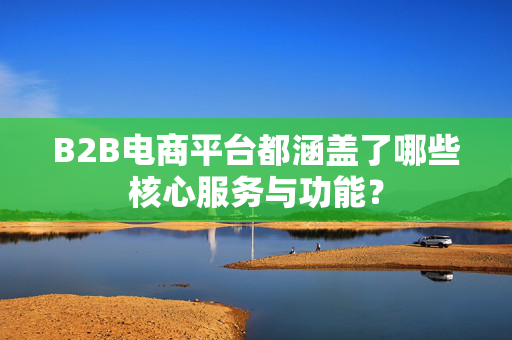 B2B电商平台都涵盖了哪些核心服务与功能？