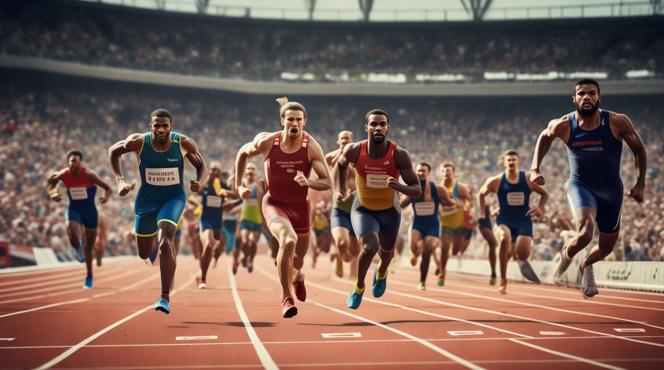 百米赛跑 分秒必争