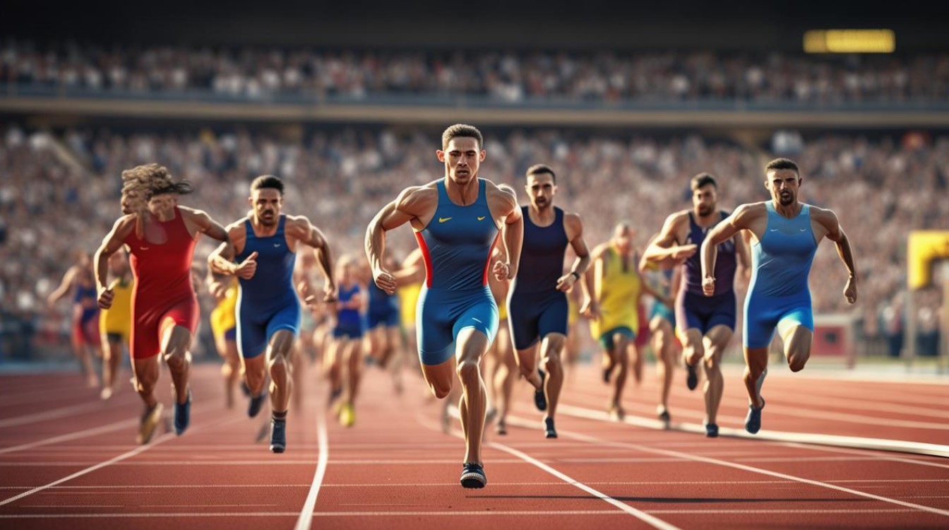 百米赛跑 分秒必争