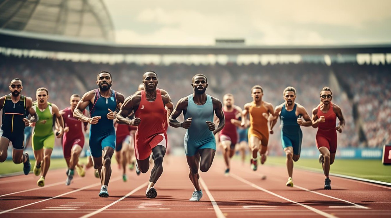 百米赛跑 分秒必争