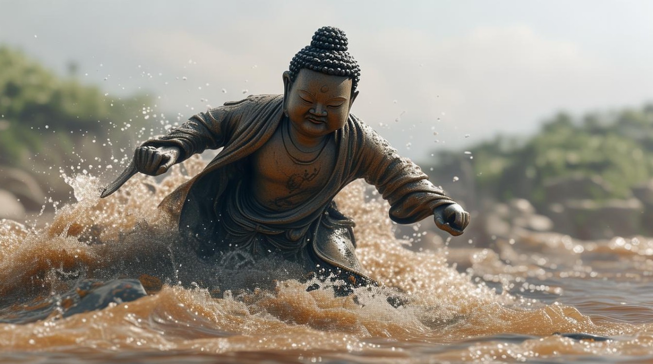 泥菩萨过江 自身难保