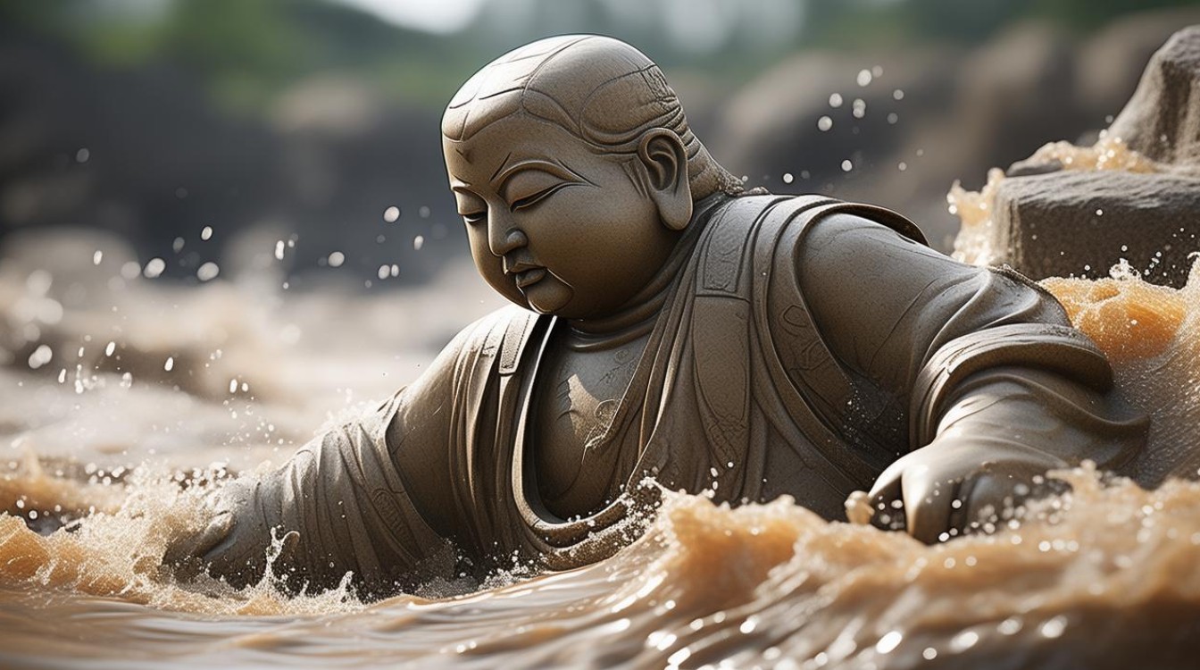 泥菩萨过江 自身难保