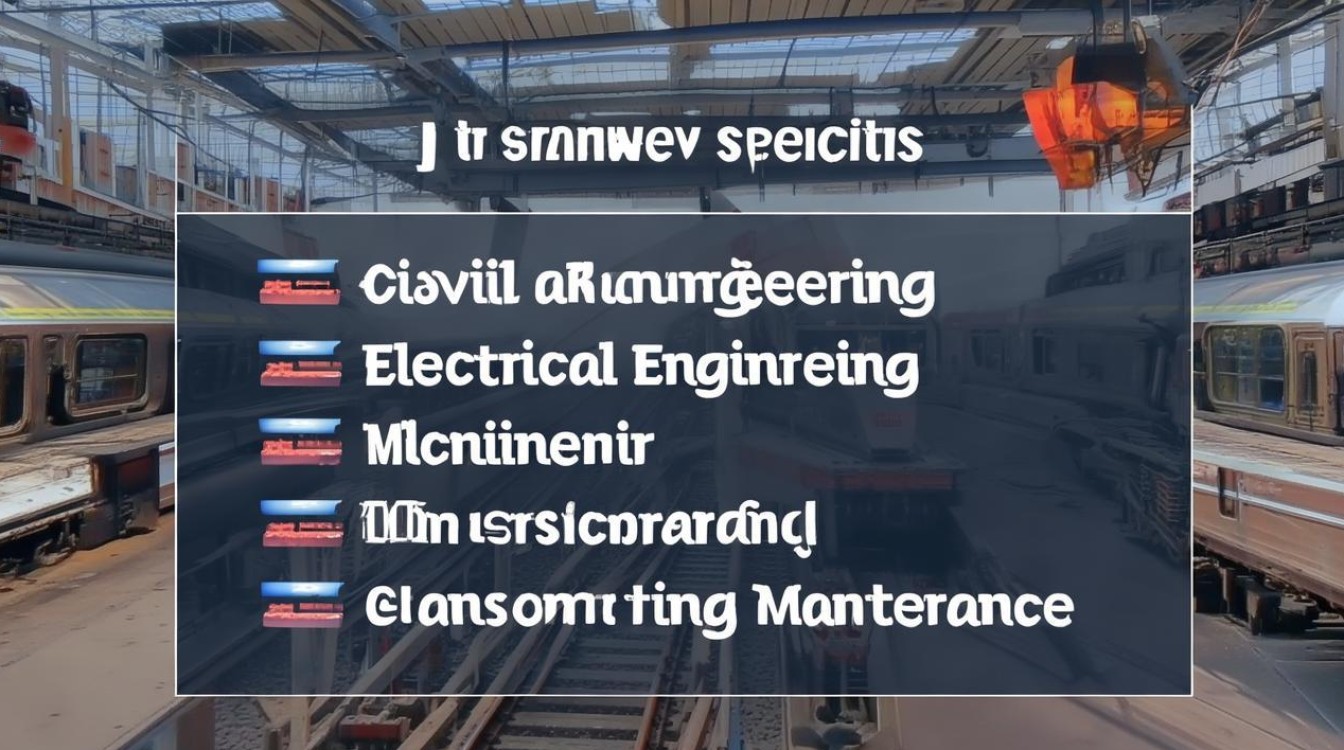 铁路最好的5个专业