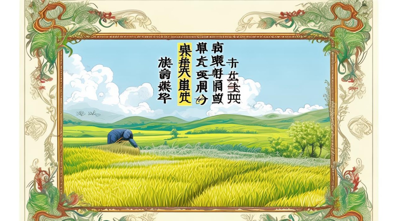 芒种手抄报 芒种手抄报