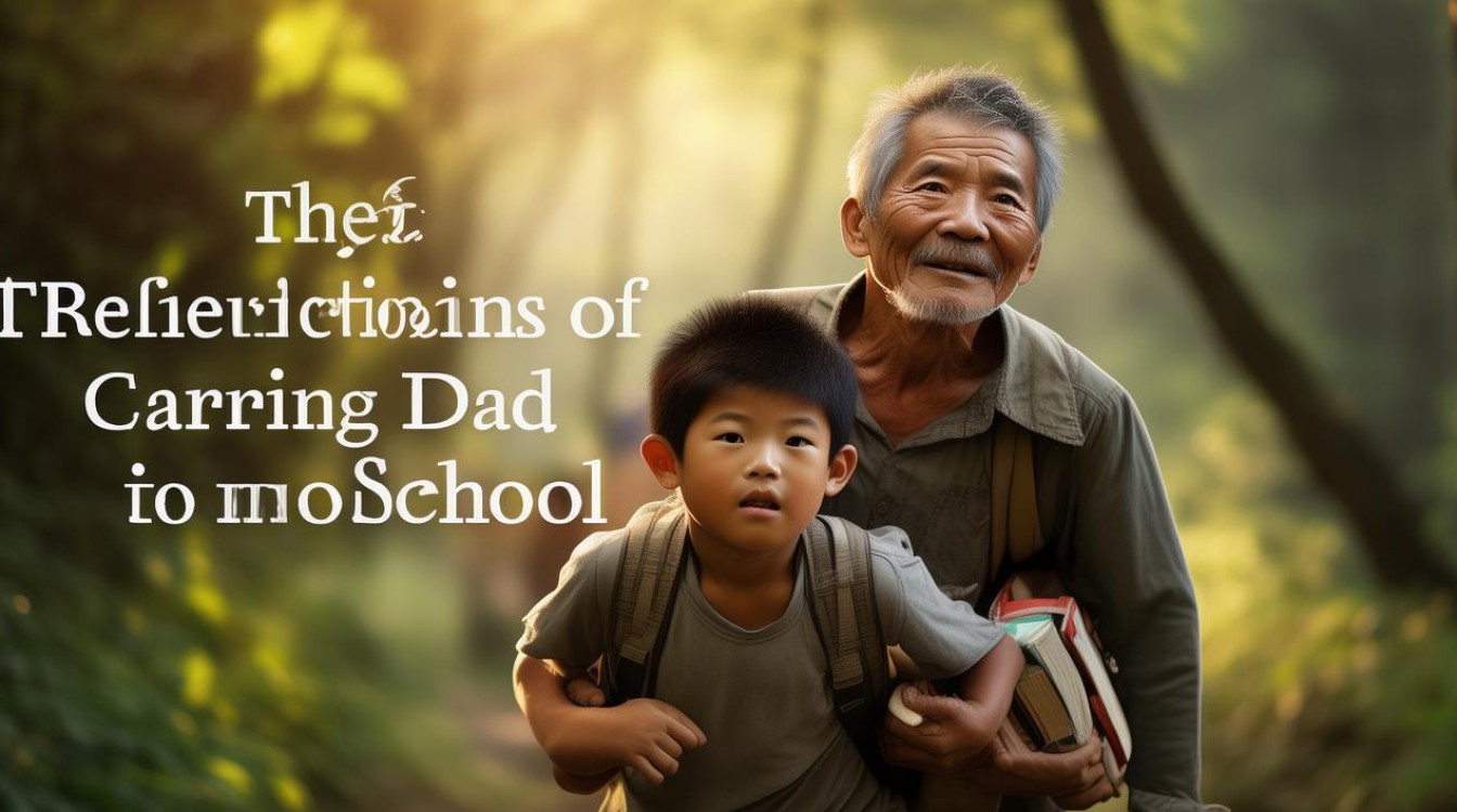背起爸爸上学观后感
