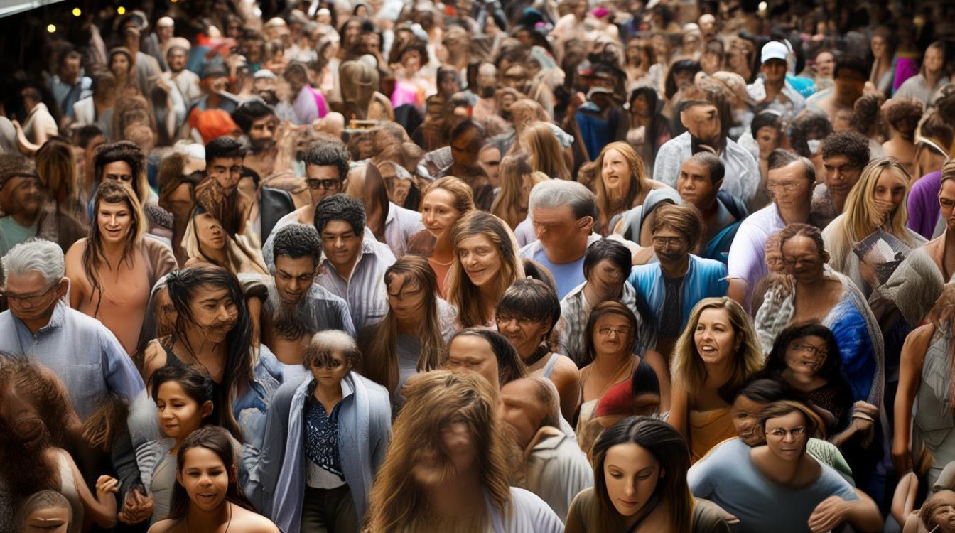 形容人多的成语