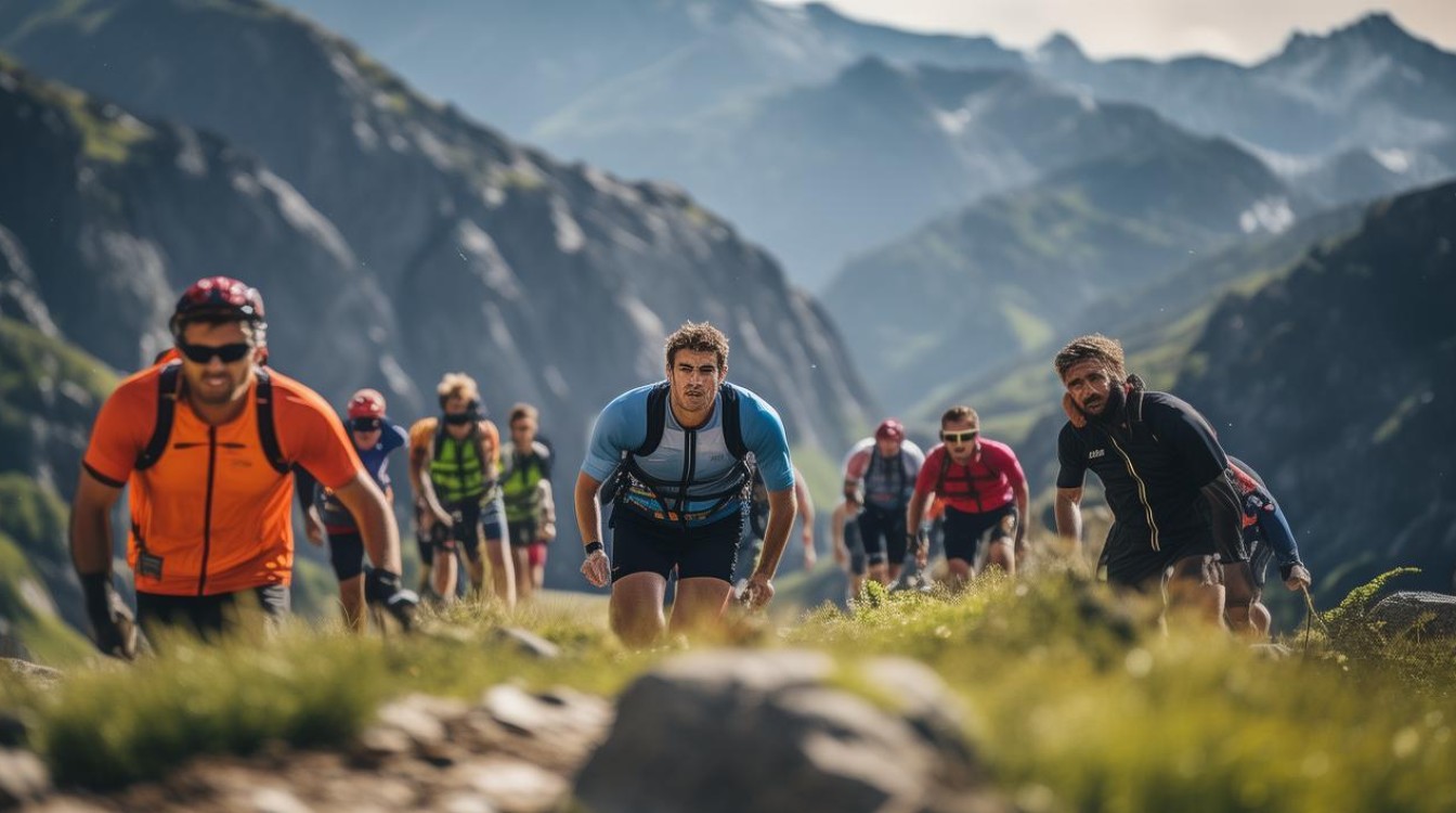 爬山比赛打一成语