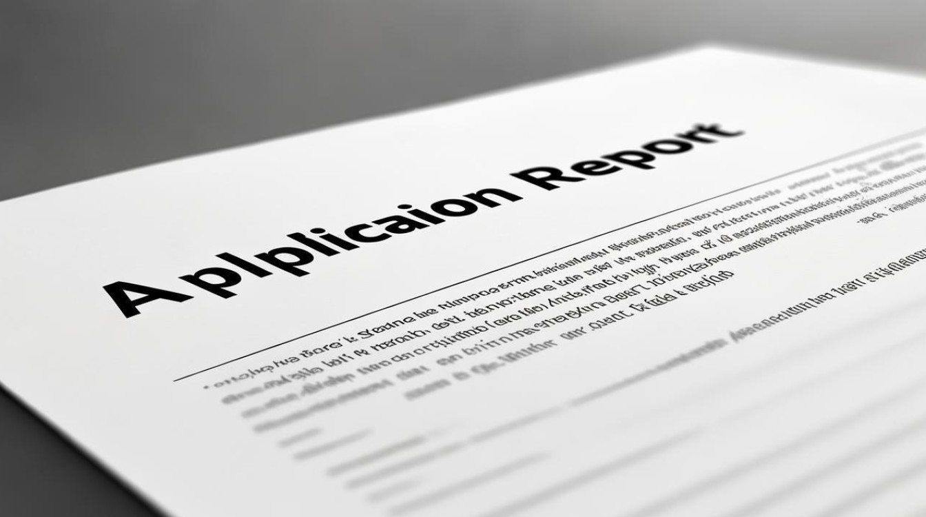 申请报告范文
