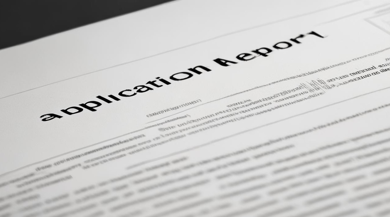 申请报告范文