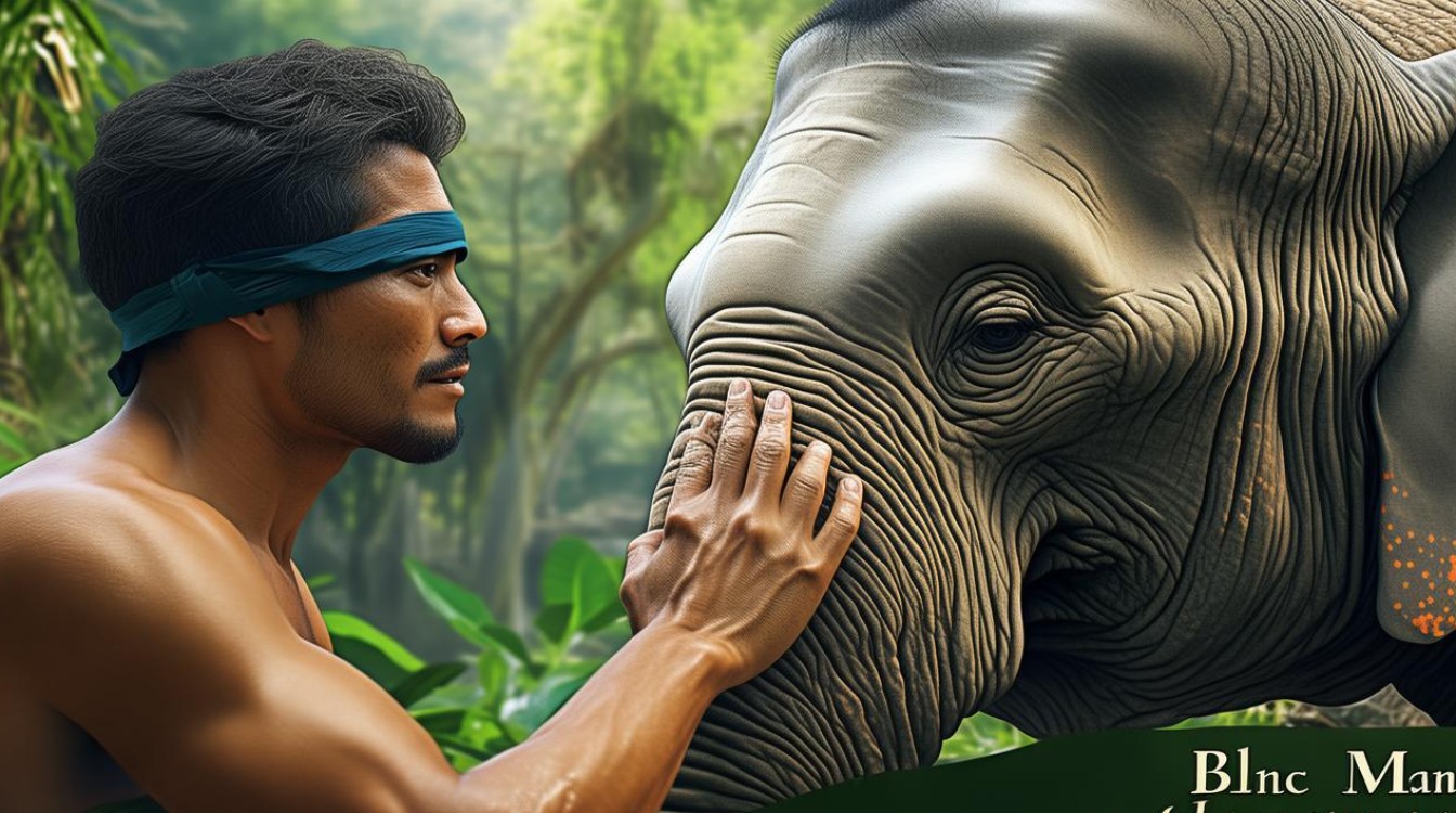 盲人摸象打一成语