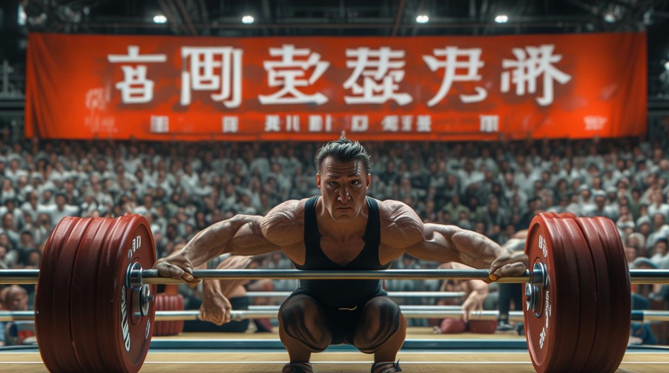 举重比赛打一成语