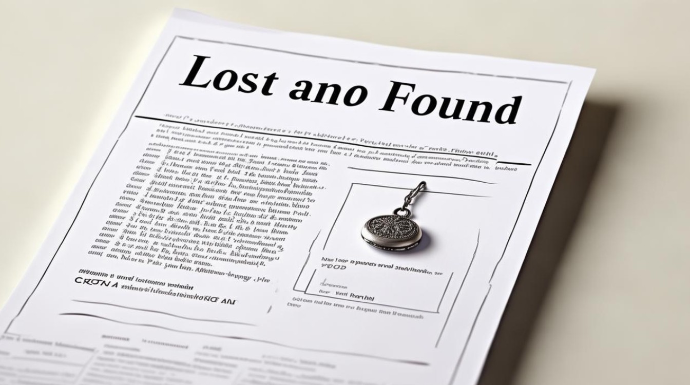 寻物启事的格式及范文