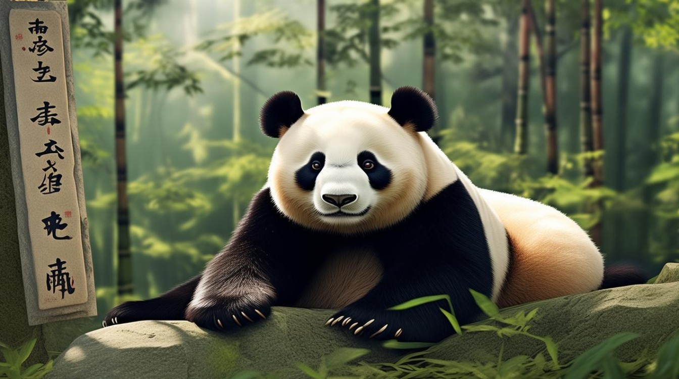 国宝大熊猫作文