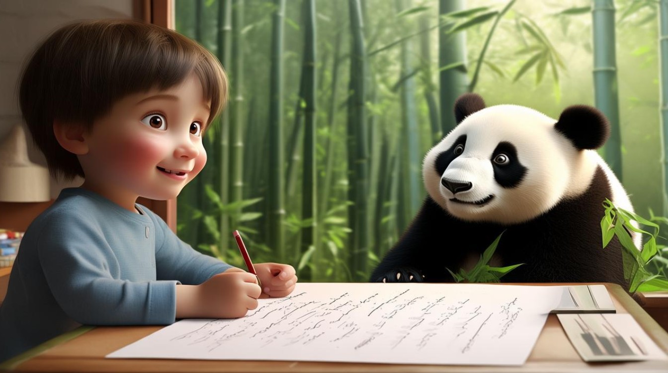 大熊猫作文三年级