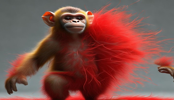 猴子屁股 坐不住