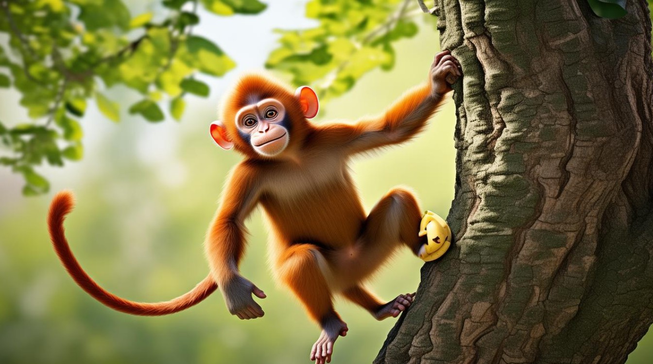 猴子爬树 拿手好戏