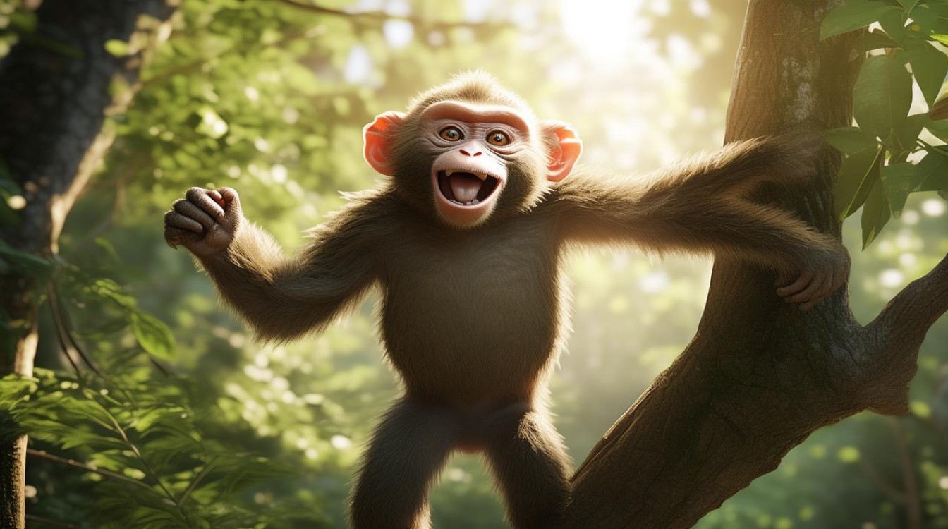 猴子爬树 拿手好戏