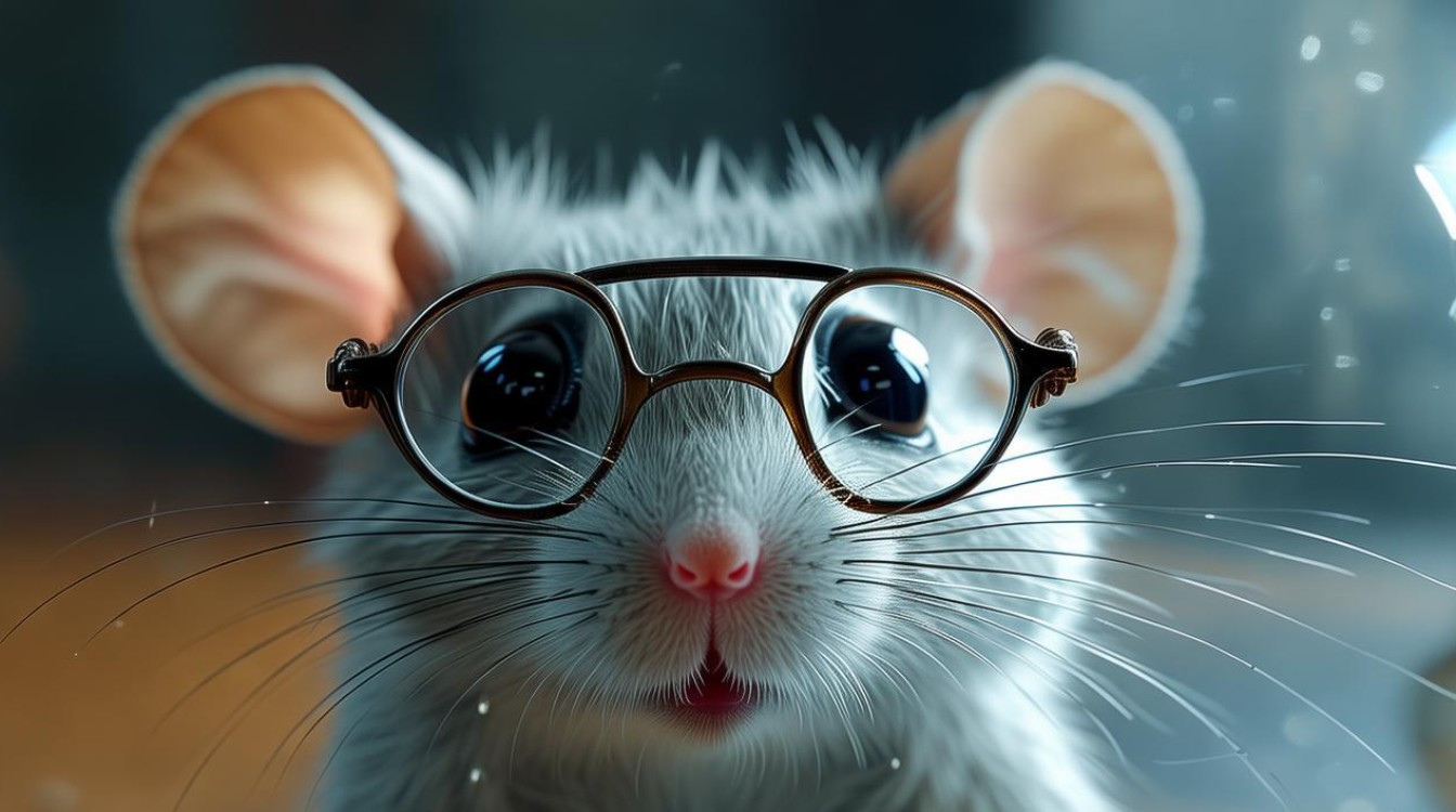 耗子戴眼镜 鼠目寸光