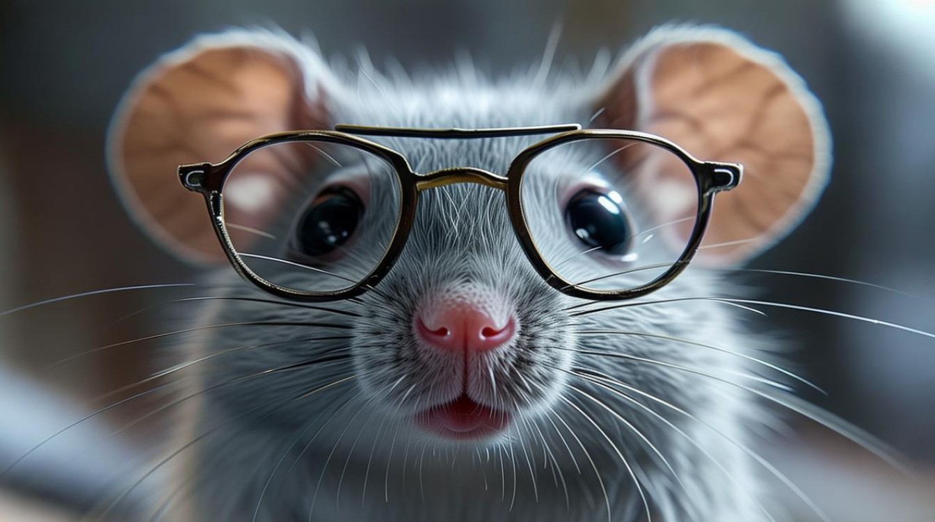耗子戴眼镜 鼠目寸光