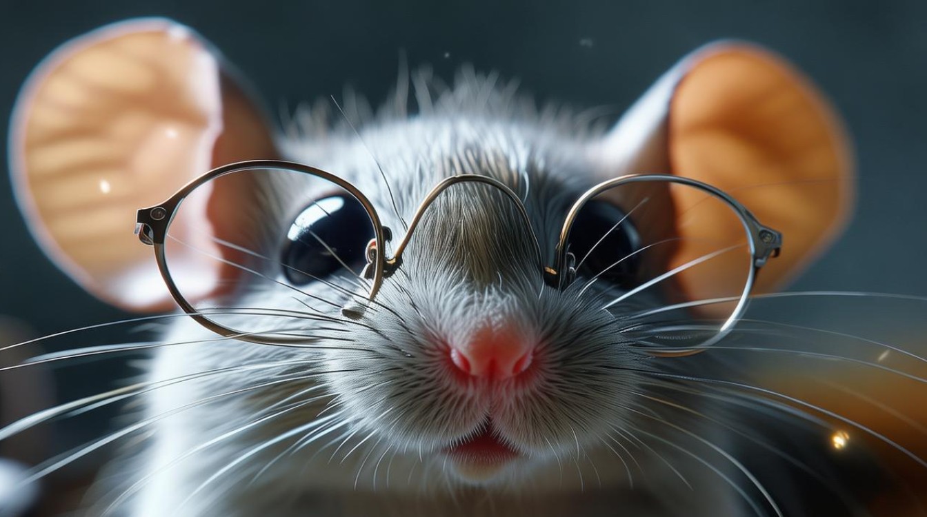 耗子戴眼镜 鼠目寸光