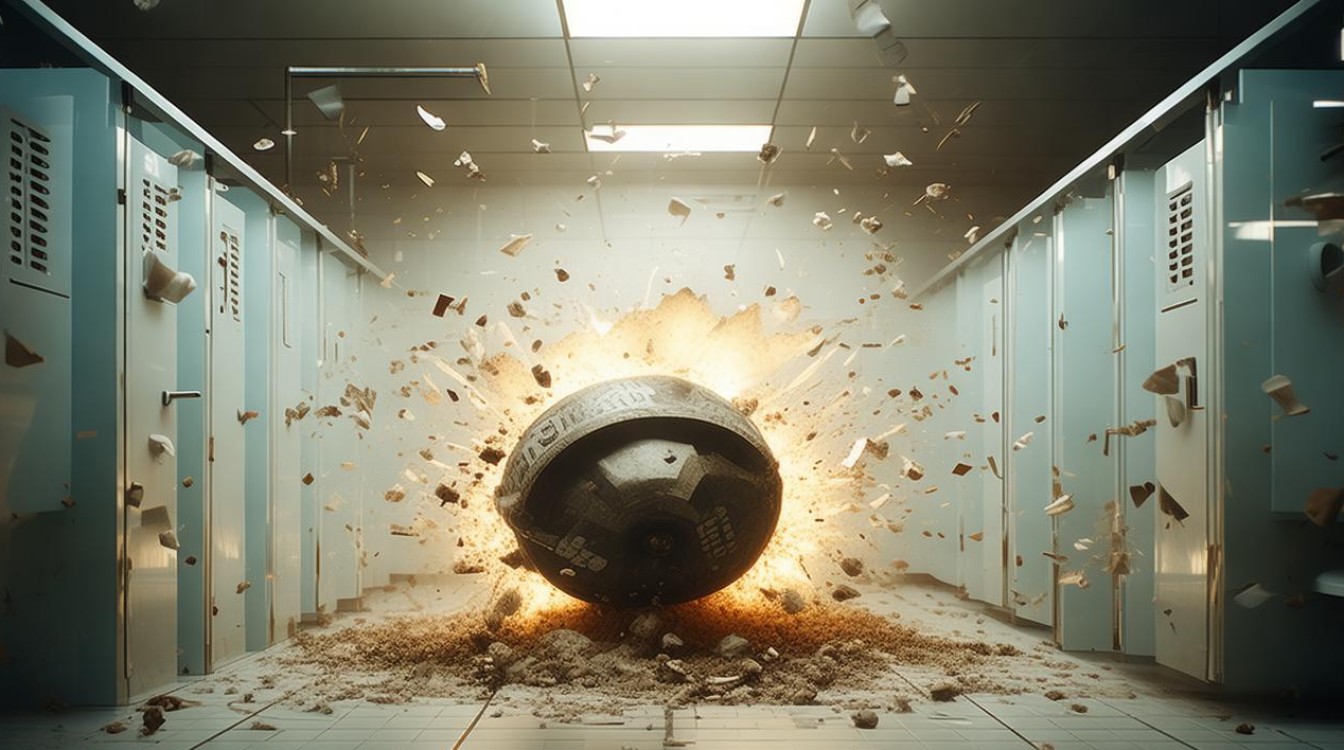 公共厕所里响地雷 激起公愤（粪）