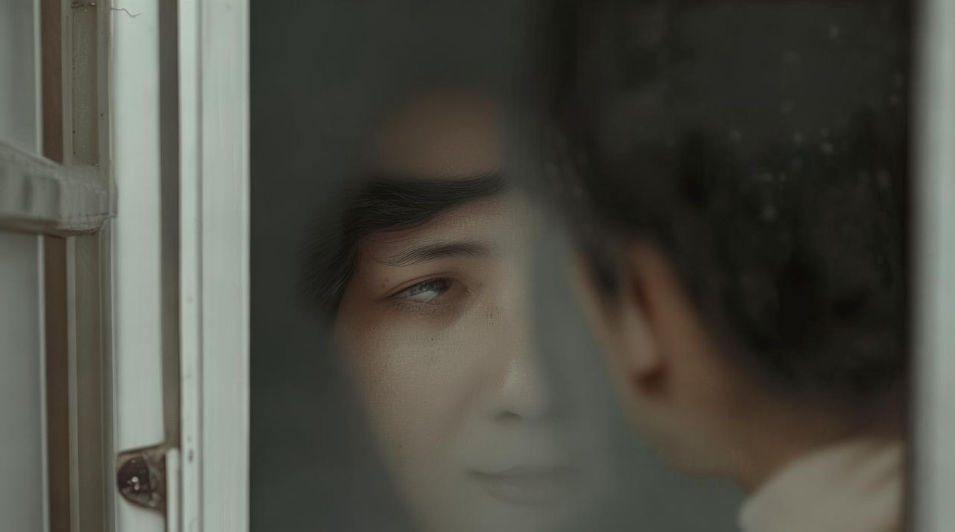 隔着门缝看人 把人看扁了