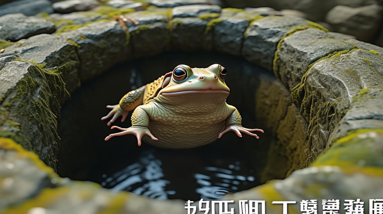 蛤蟆跳井 不懂（扑通）