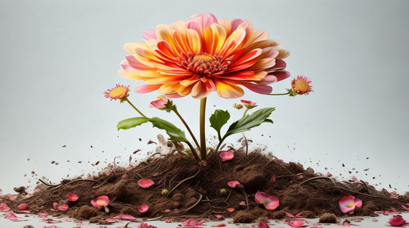 粪堆上开花 臭美