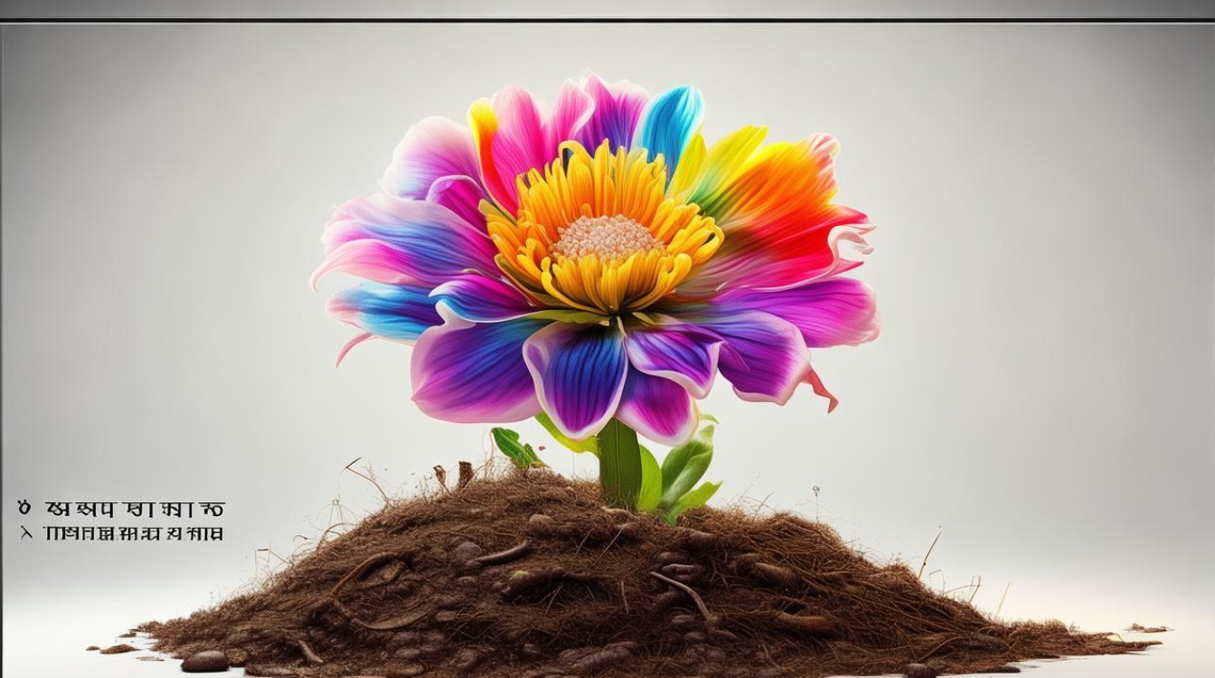 粪堆上开花 臭美