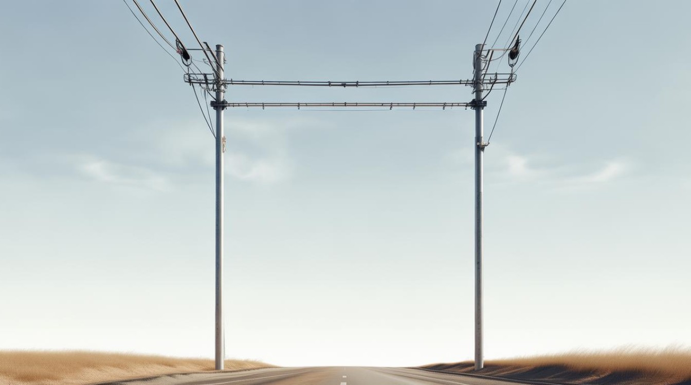 大路上的电杆 靠边站