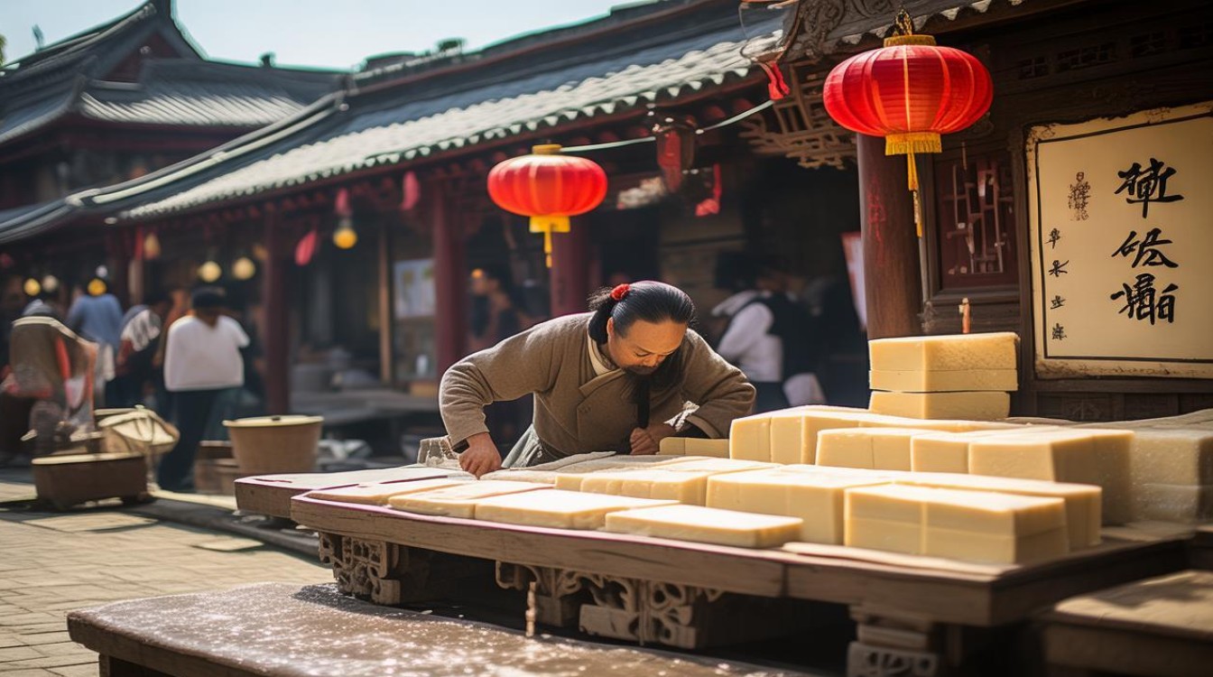 搭起戏台卖豆腐 买卖不大架子大