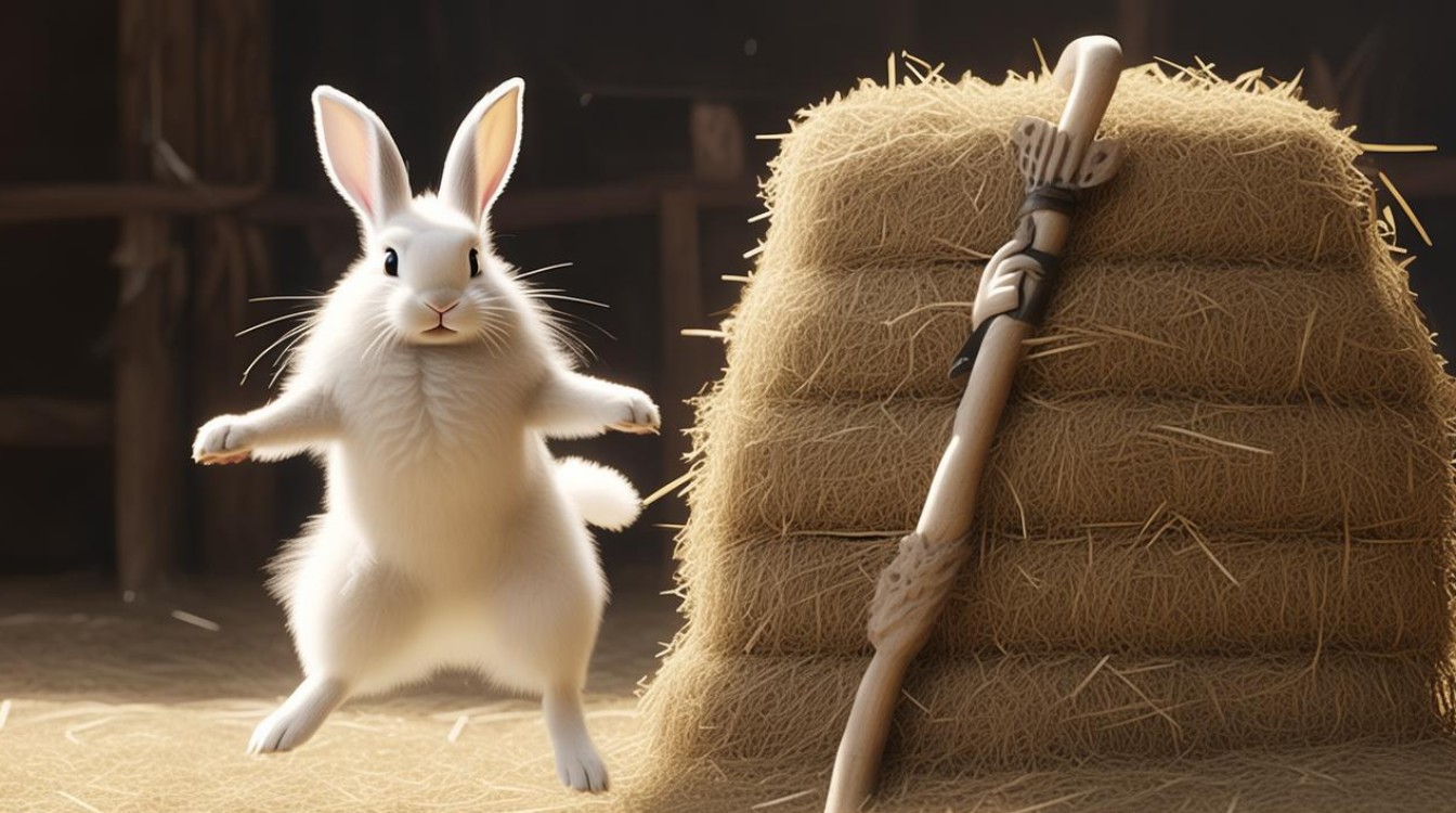 草堆里蹦出个兔子 你也算个保镖