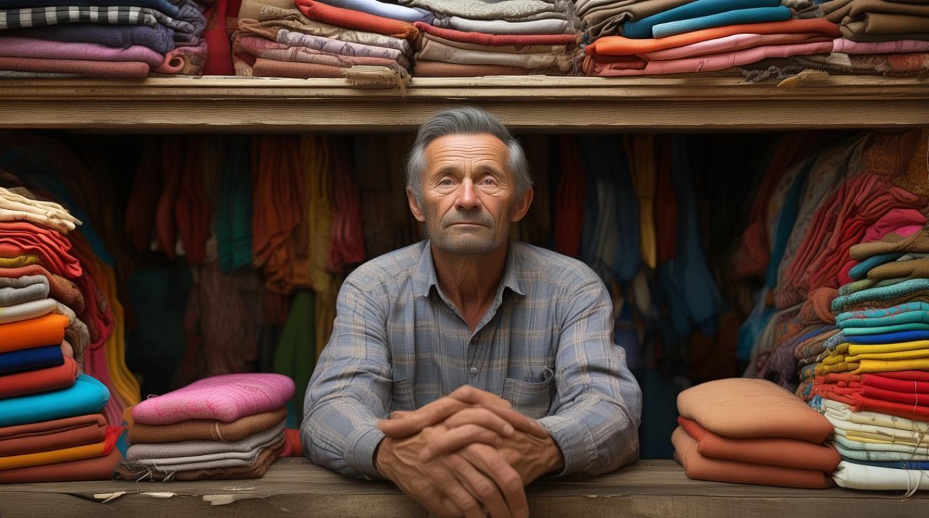 闭着眼睛卖布 胡扯