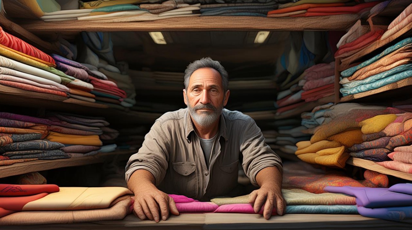 闭着眼睛卖布 胡扯