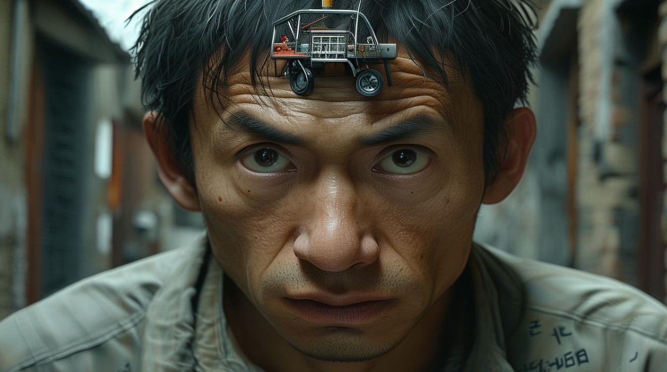 鼻梁上推小车 走投（头）无路