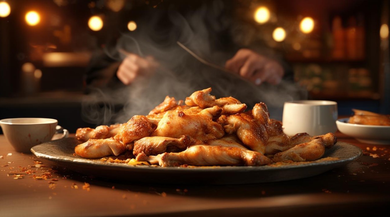 半夜吃烧鸡 撕撕拌拌