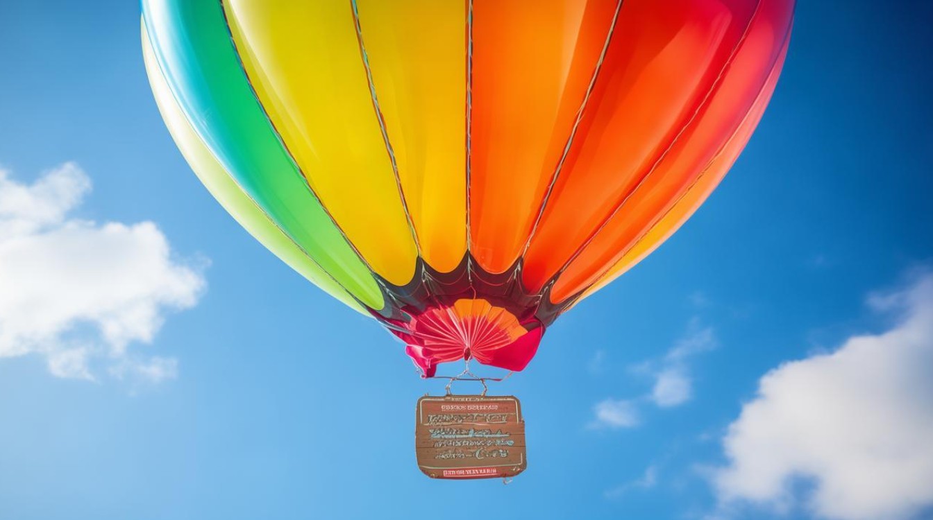半空中的气球 悬着