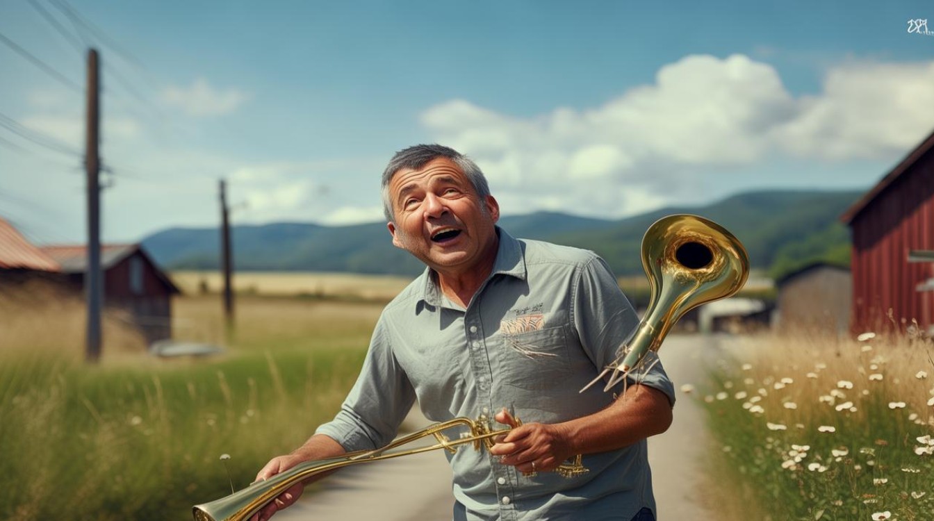 半道上捡个喇叭 有吹的了