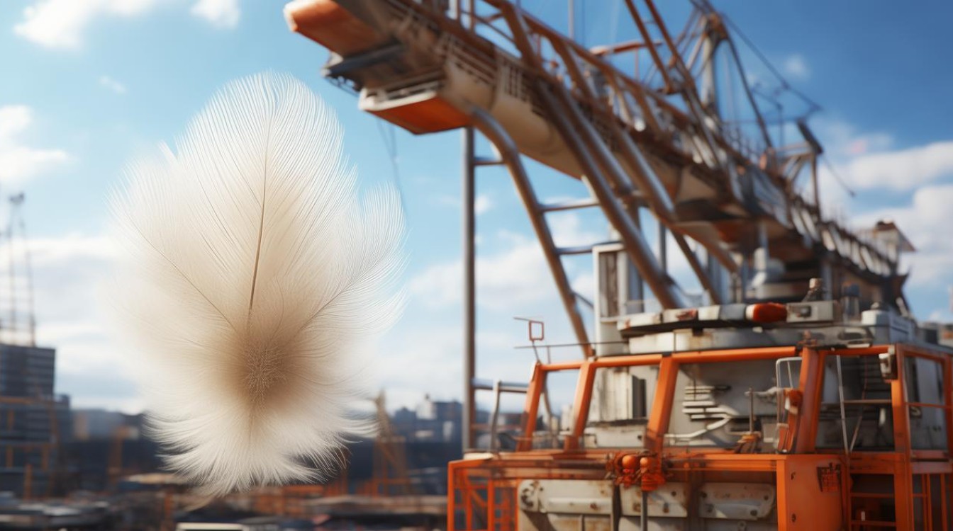 起重机吊鸡毛 大材小用