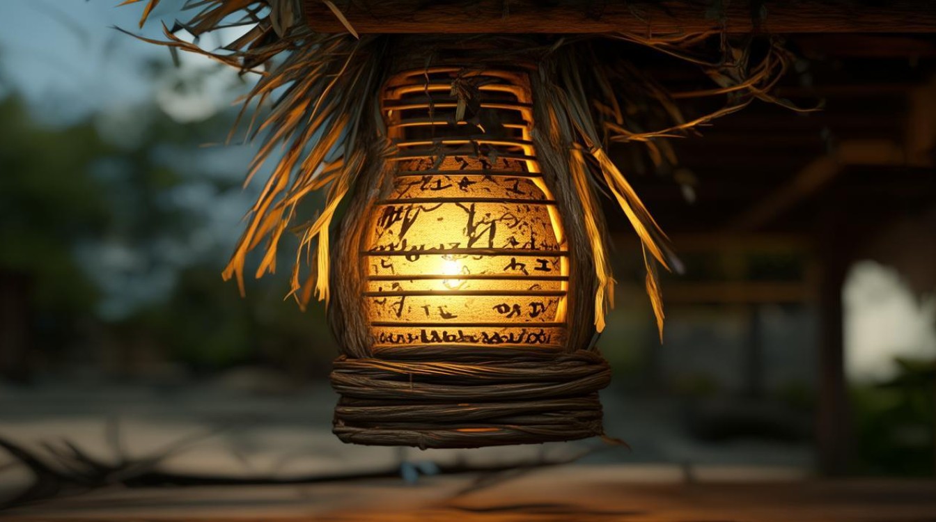 草把做灯 粗心（芯）