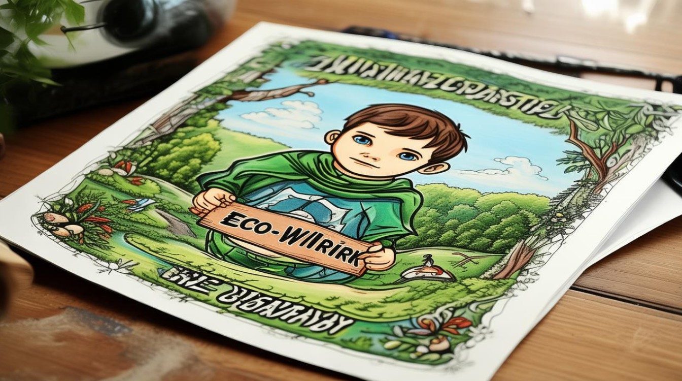 环保小卫士手抄报