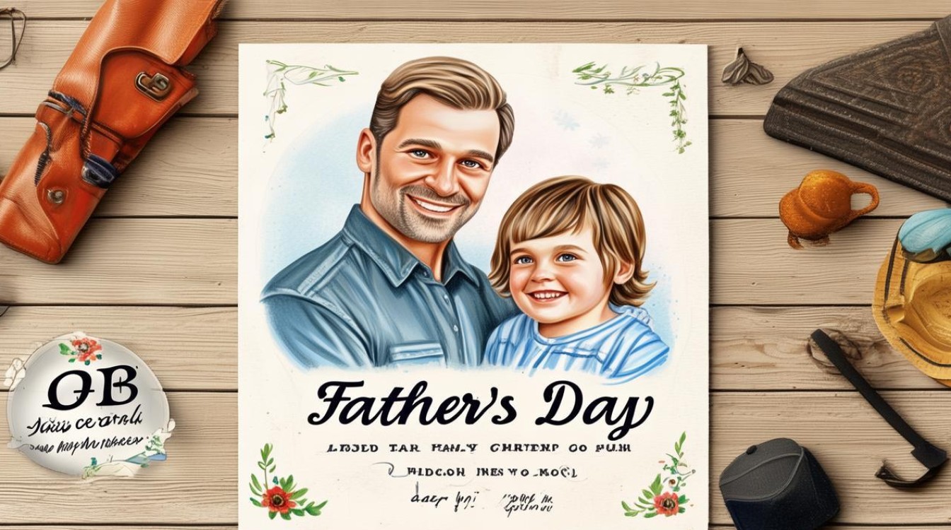 父亲节的手抄报 父亲节的手抄报