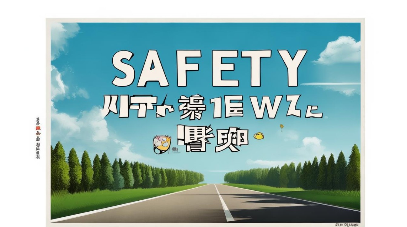 安全伴我行手抄报