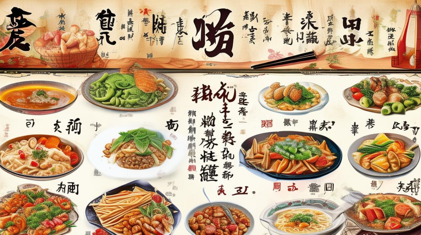 中国美食手抄报