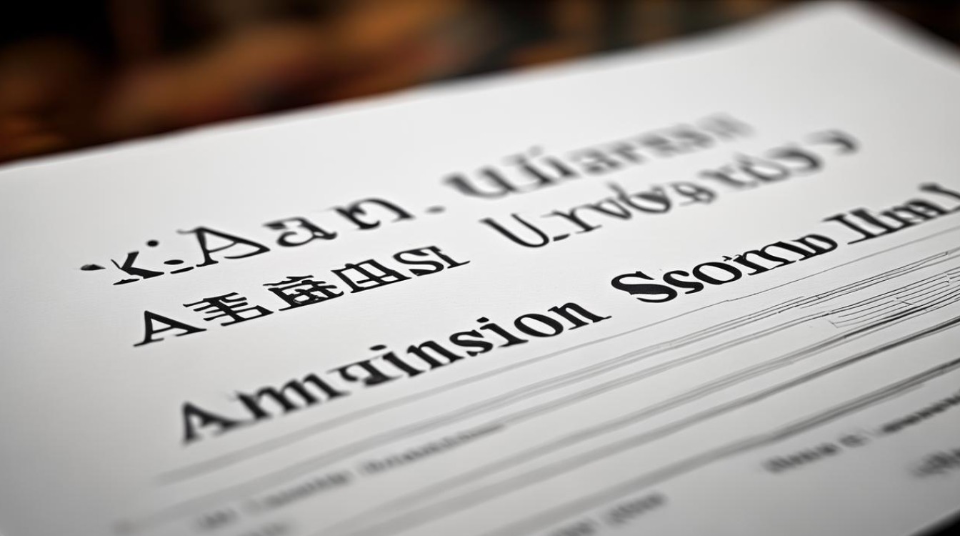 西安大学录取分数线